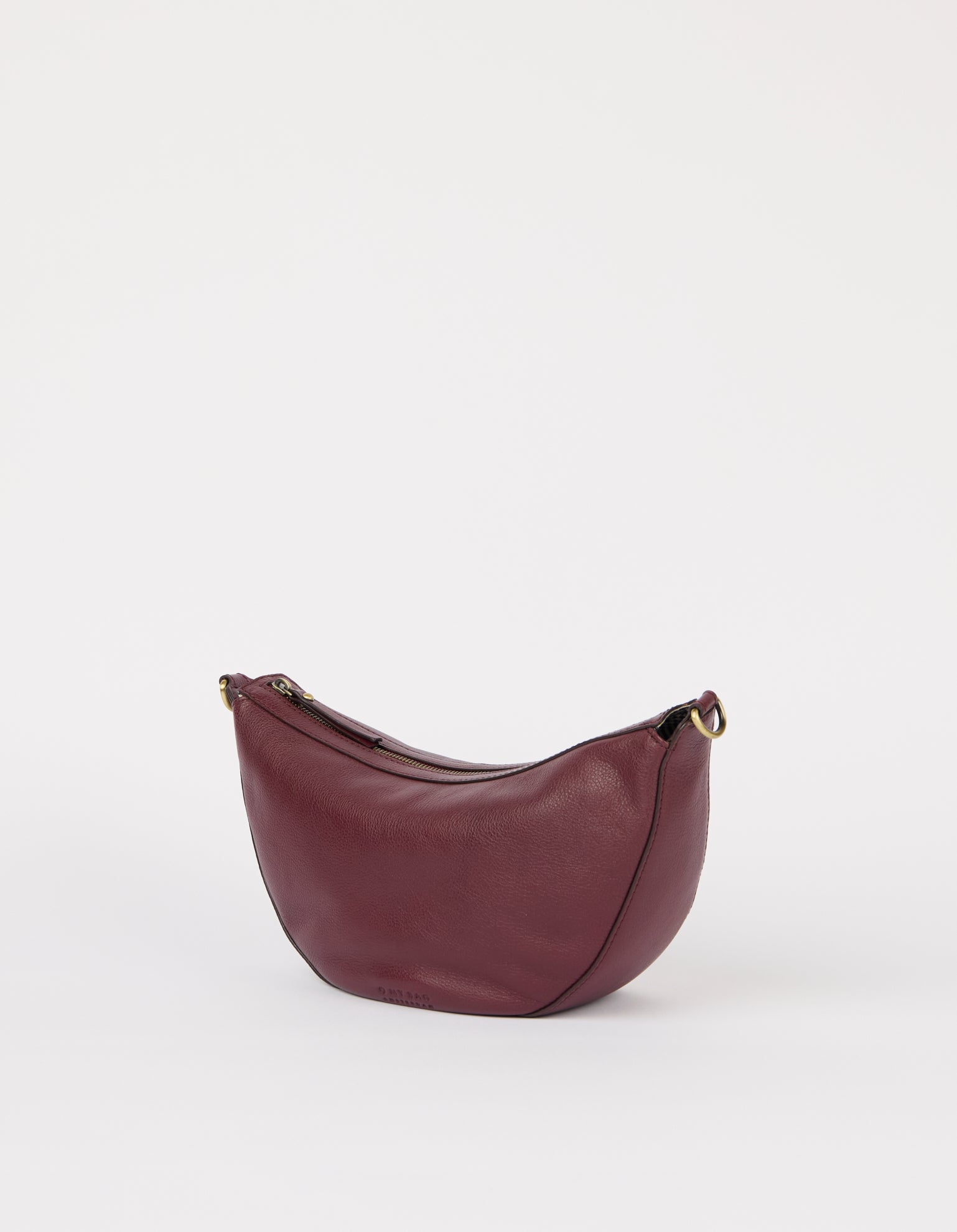 Leo Twisted Handle - Dark Cherry Soft Grain Leather