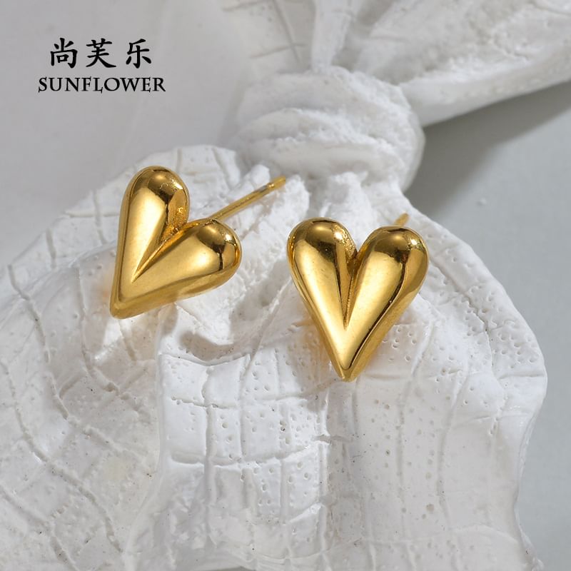 Shangfleur - Hart Oorbel