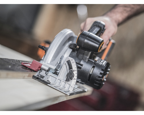 Accu cirkelzaag Worx WX530 20V incl. 165x16mm Ø + GRATIS extra artikel 20V accu WA3644 (4.0Ah)