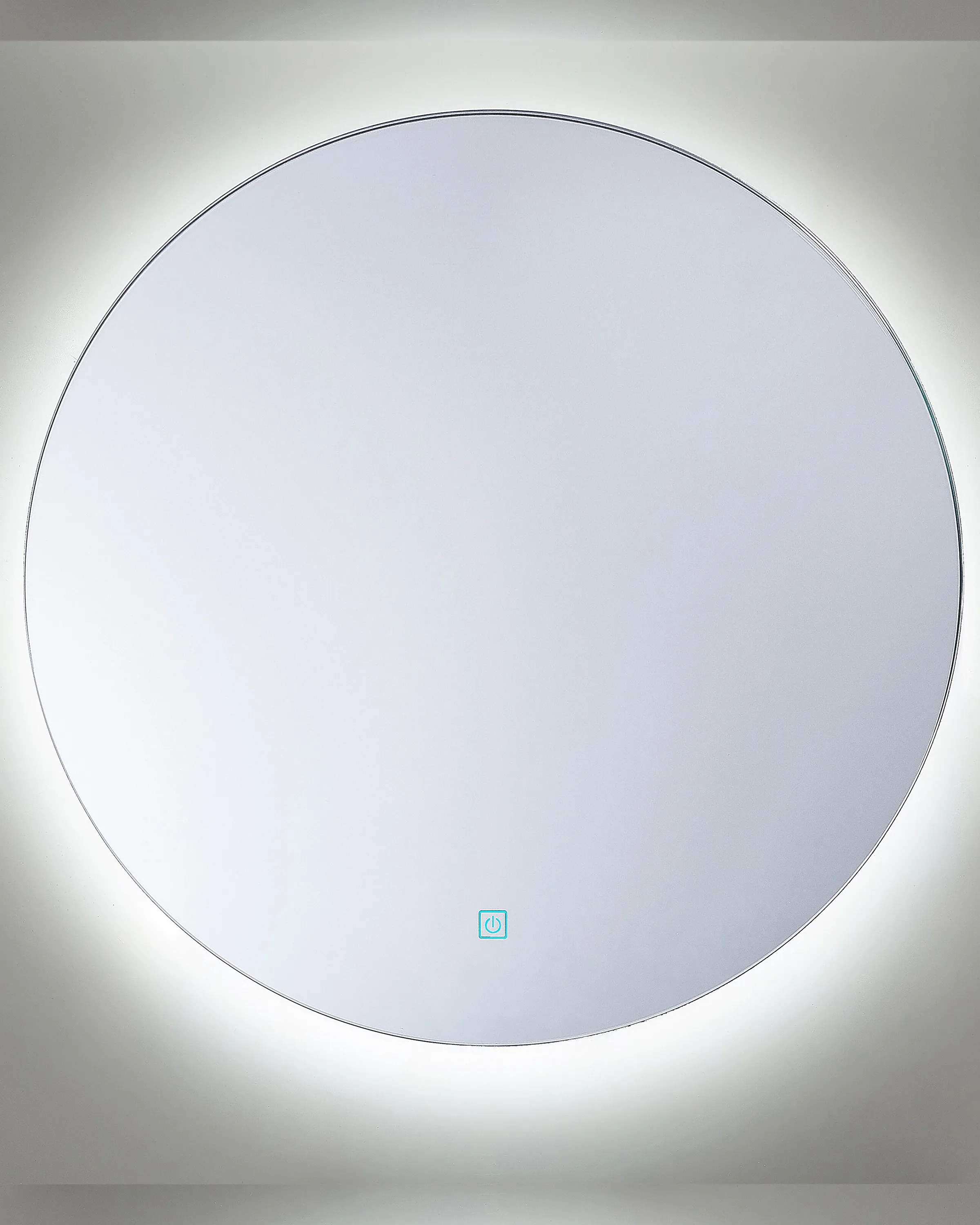 LED badkamerspiegel CALLAC 60 cm 60 cm Zilver