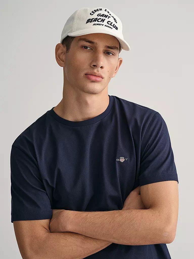 GANT T-Shirt Regular Fit dunkelblau