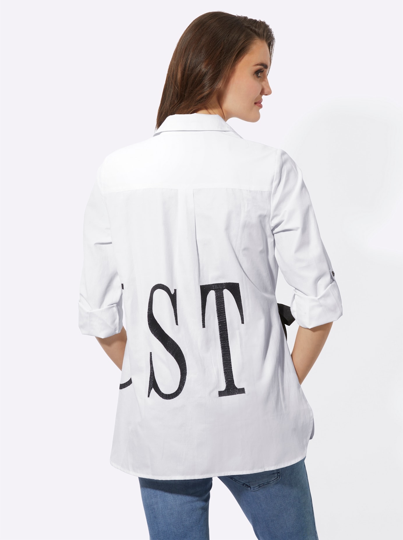 Inspirationen Longbluse