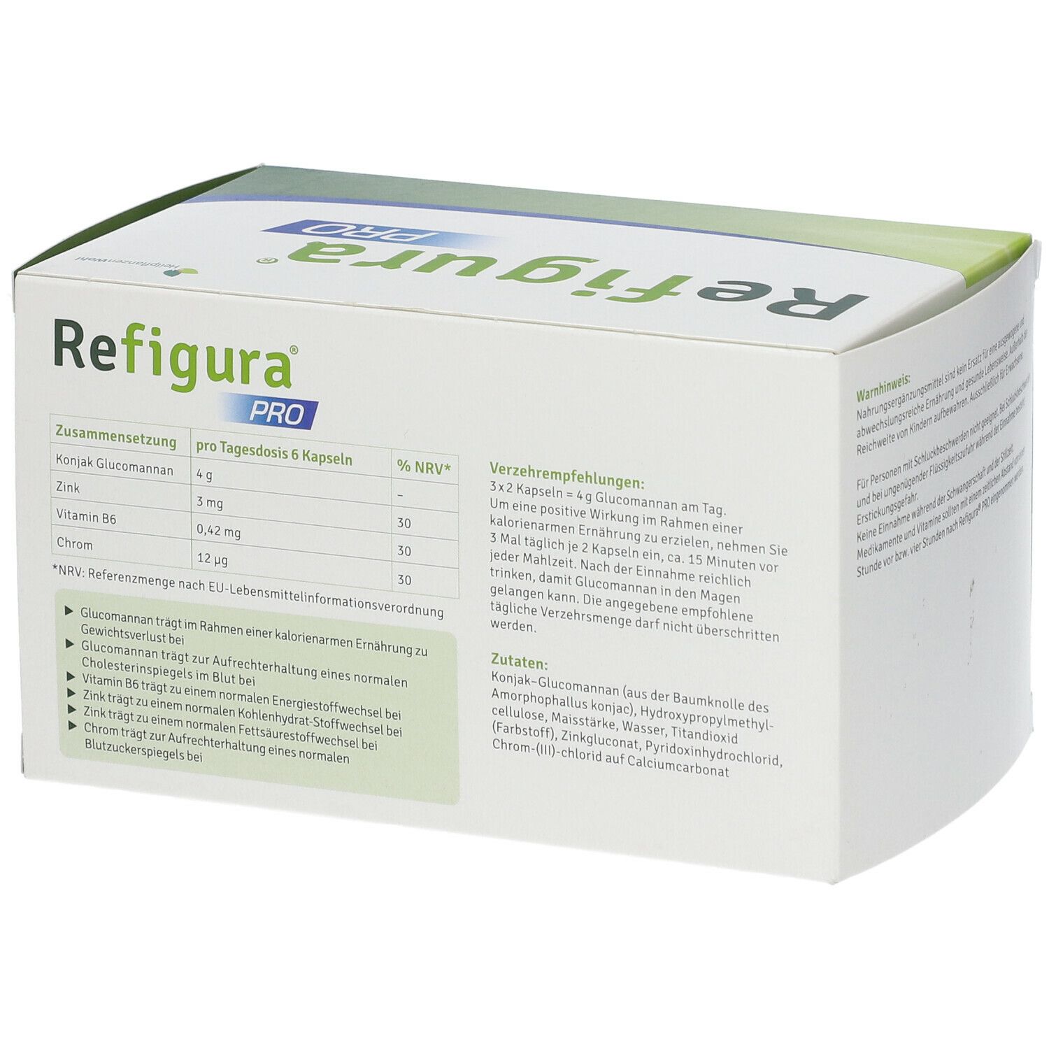 REFIGURA® Pro Kapseln für einen aktiven Stoffwechsel vegan