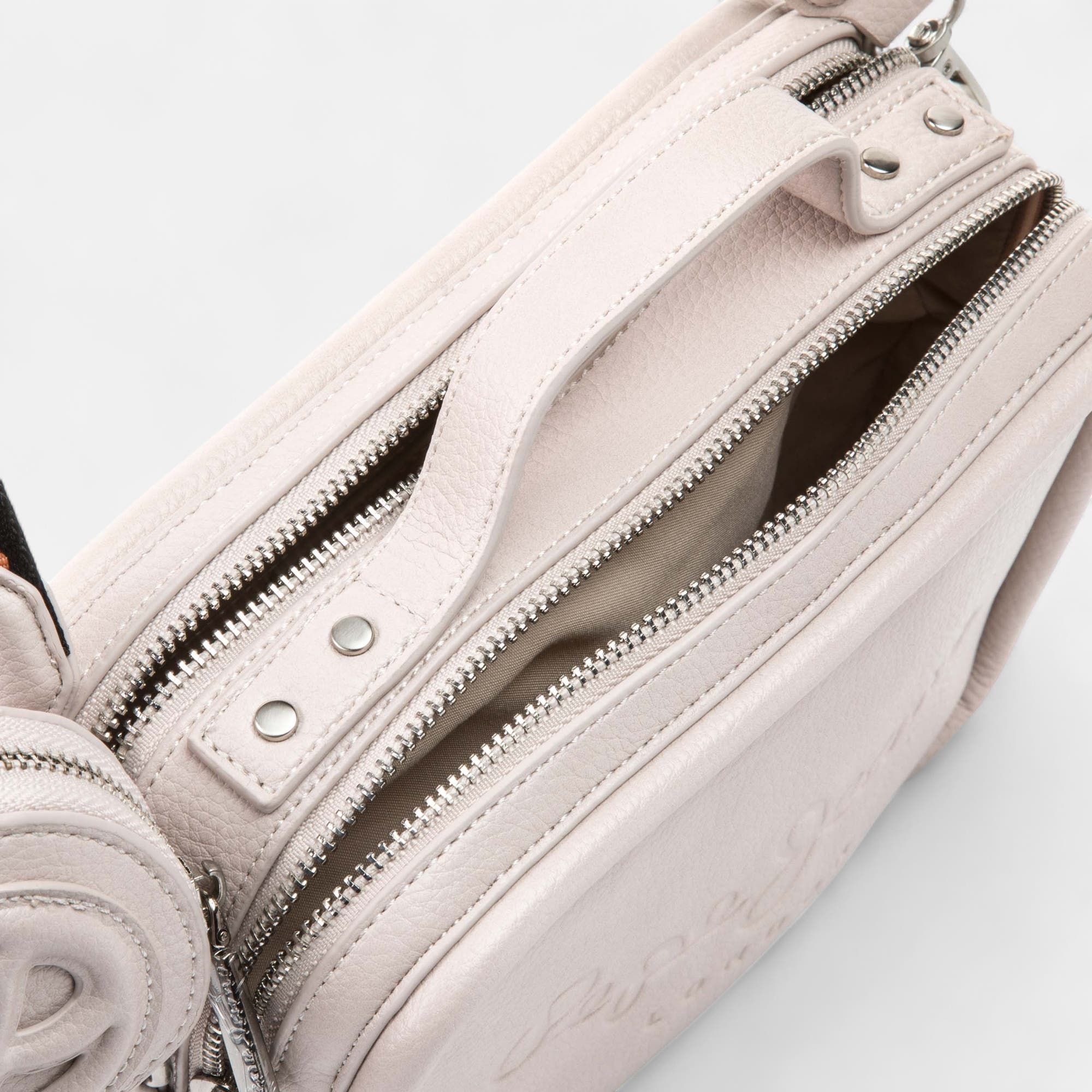 Sac bandoulière beige