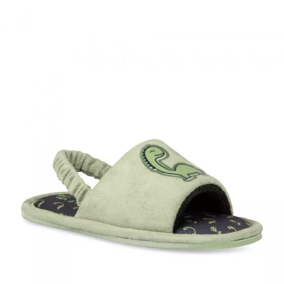 Chaussons VERT CHARLIE & FRIENDS