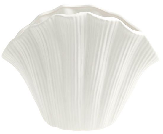 Playa vase 16 cm hvit