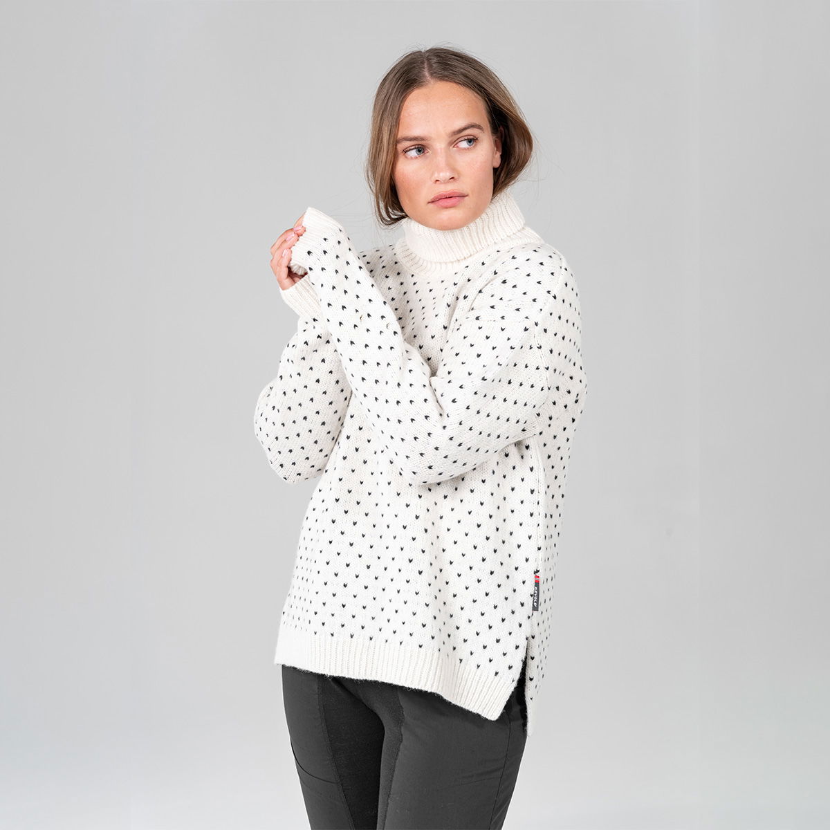 Devold Sørisen Wool High Neck Sweater, dame
