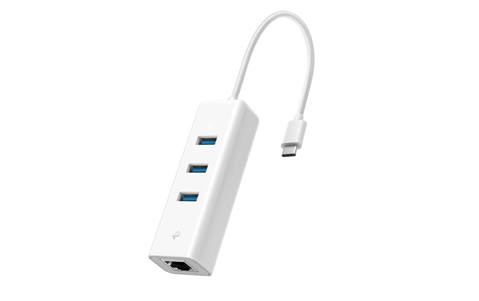 Netzwerk-Adapter UE330C USB Typ-CUSB Typ-C 3-Port Hub & Gigabit Ethernet Adapter