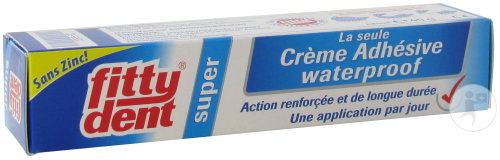 Fittydent Crème Adhésive Waterproof Tube 40g