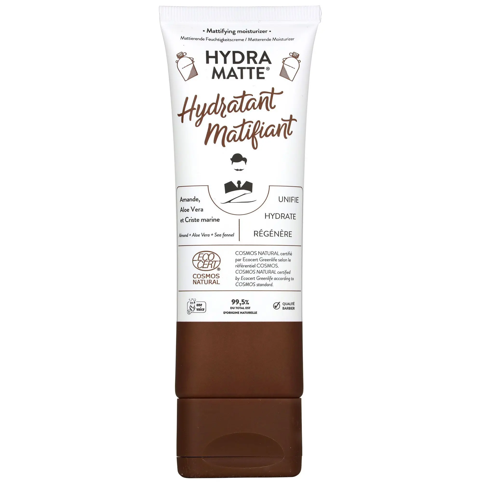 Monsieur Barbier - Hydra Matte Crème Hydratante 75ml - Baume pour barbe