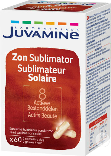 Juvamine Sublimateur Solaire 60 Gélules