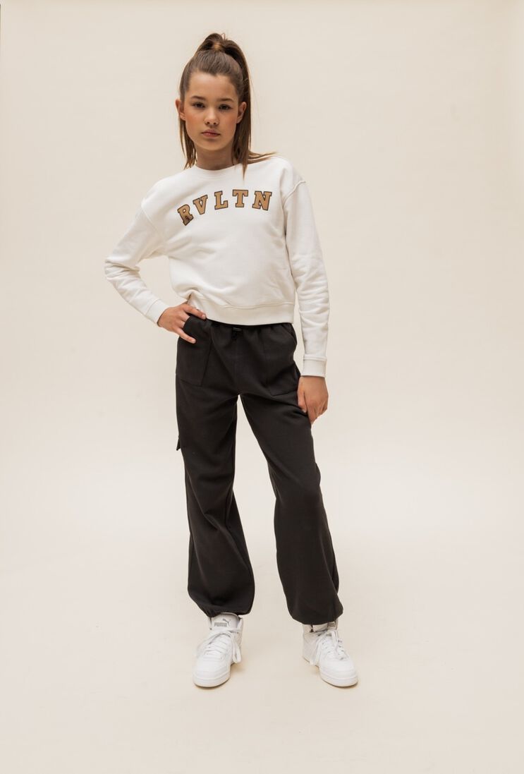 LOOXS 10sixteen antraciet looxs 10sixteen joggingbroek 2401-5612