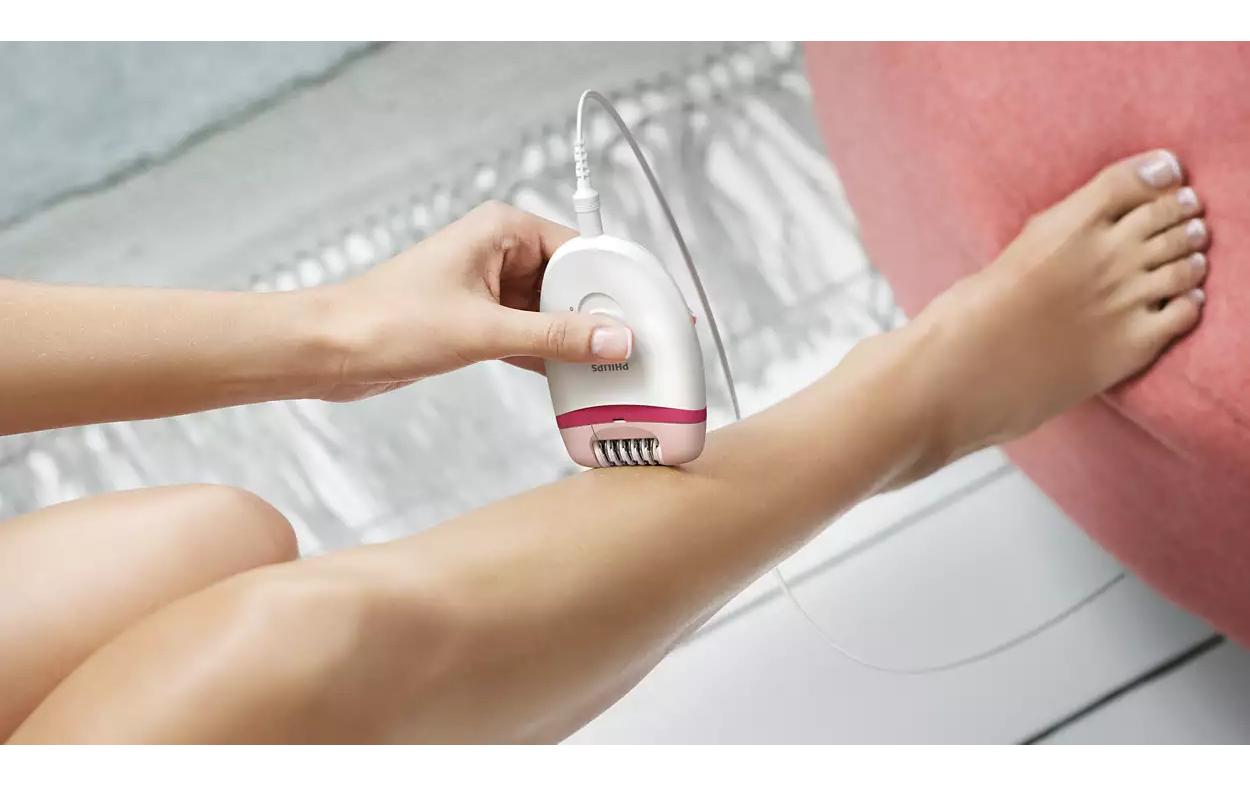 Epilierer-Set Satinelle Essential BRP506/00Kabelgebundener Epilator