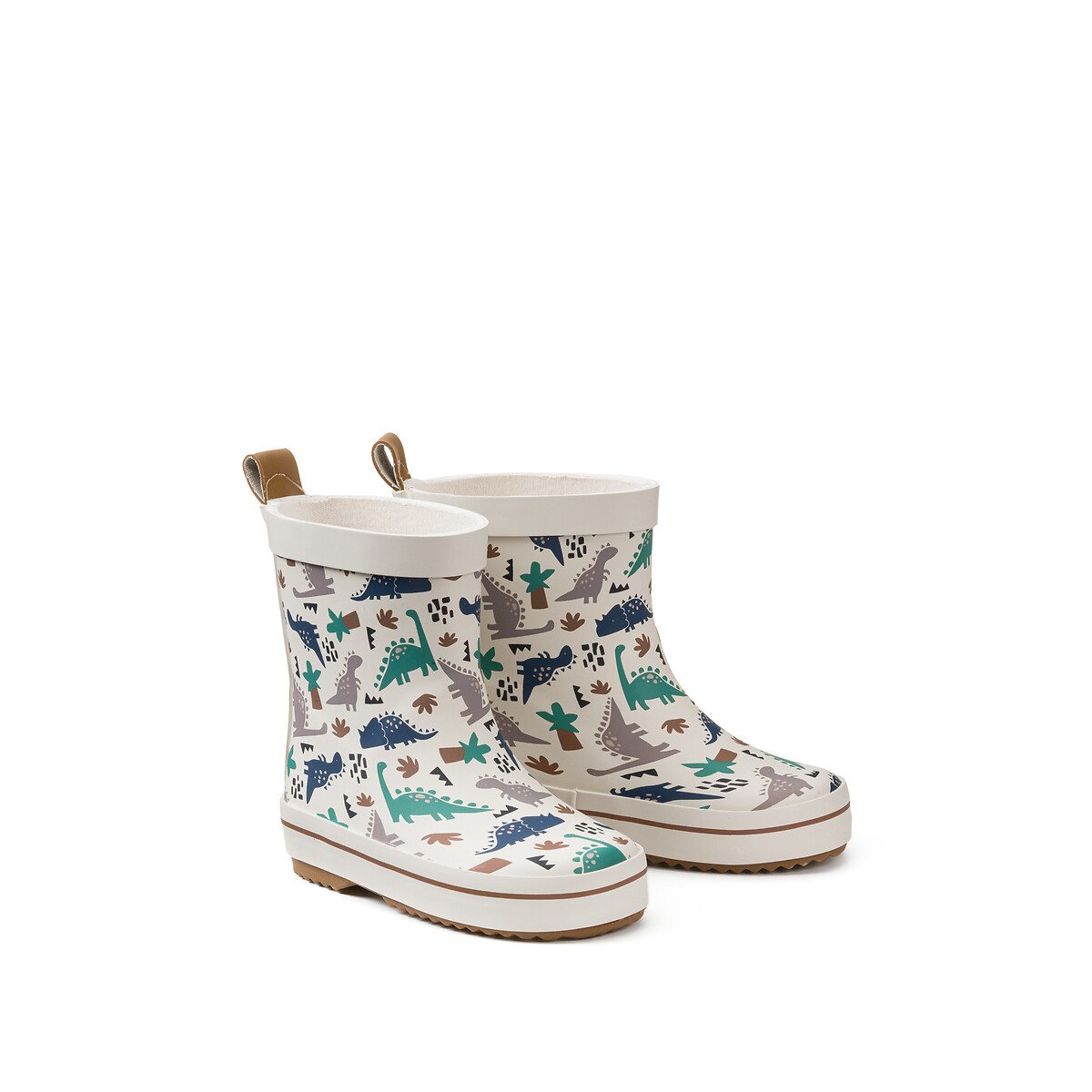 COLEÇÕES LA REDOUTE<br>Botas de chuva com estampa de dinossauro