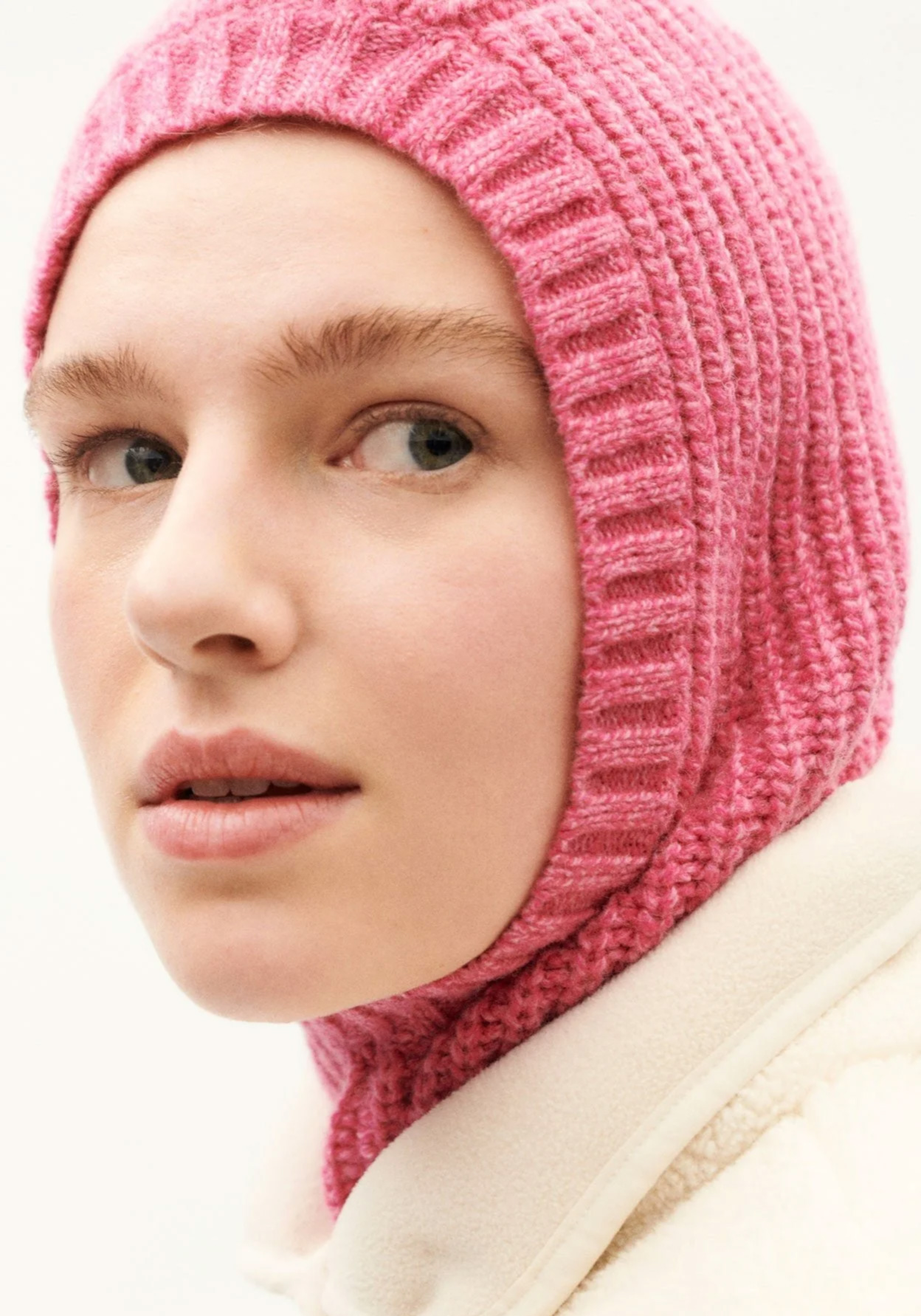 Thinking Mu Sturmhaube Jude Balaclava Pink