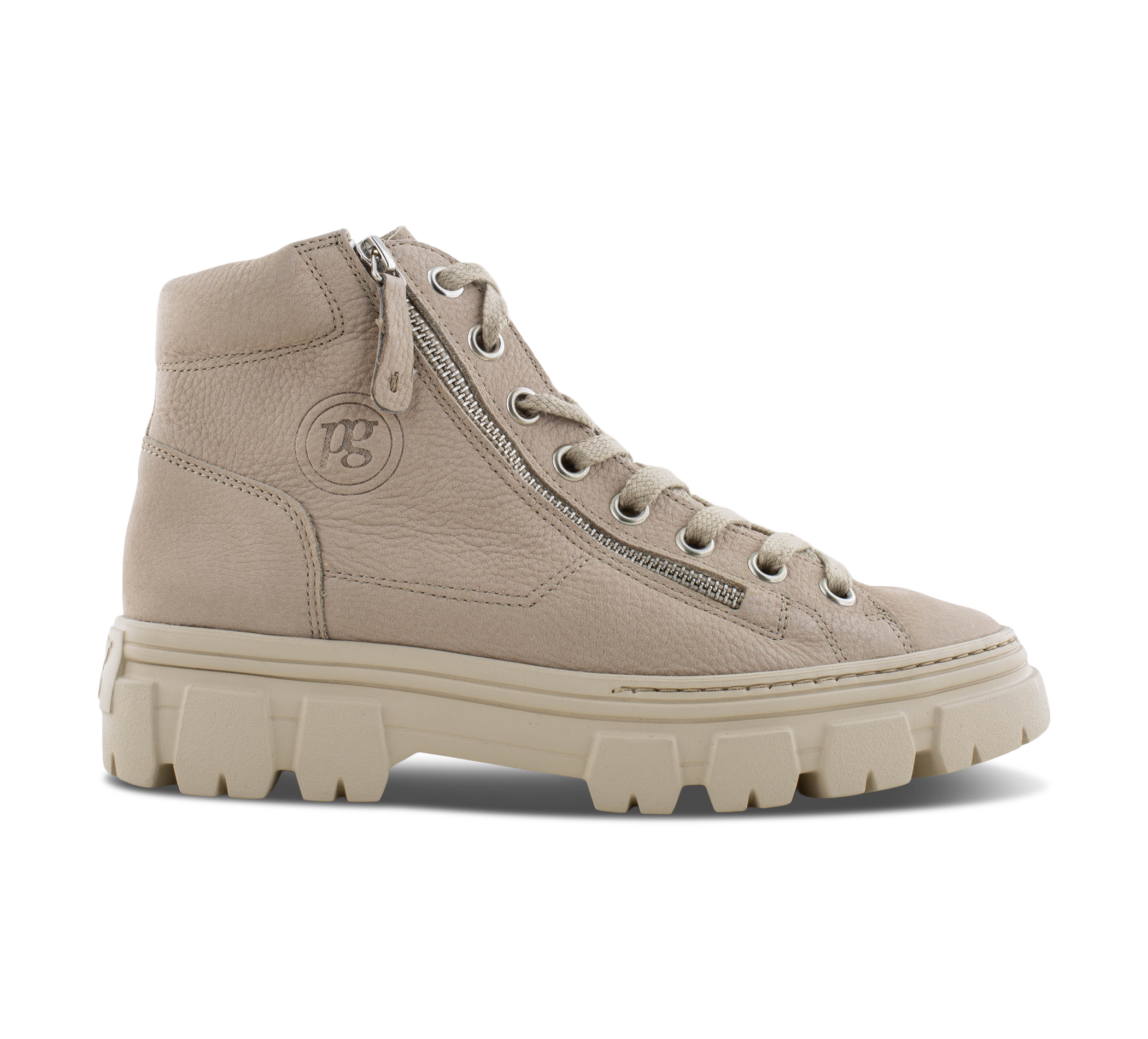 Paul Green 5210 - Schnürstiefel beige/taupe