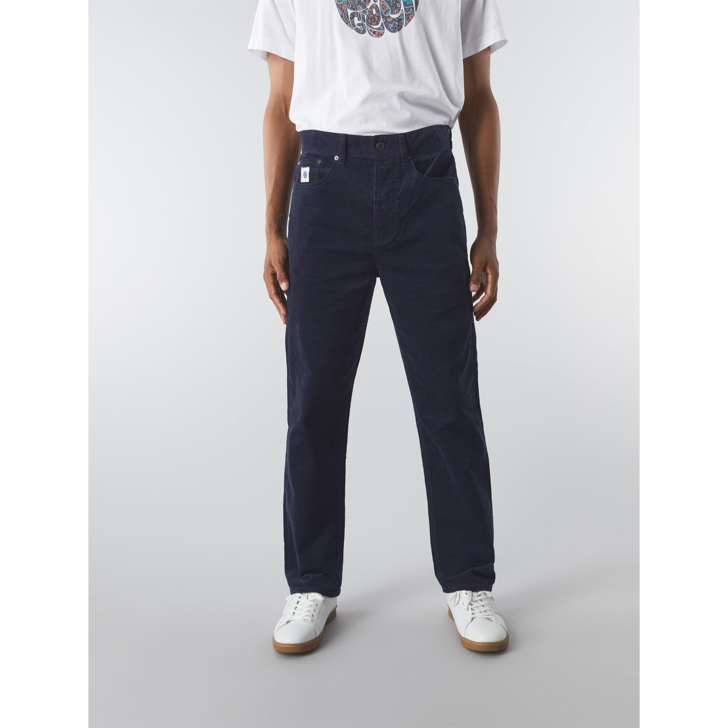 Pretty Green Straight Fit Corduroy Trousers