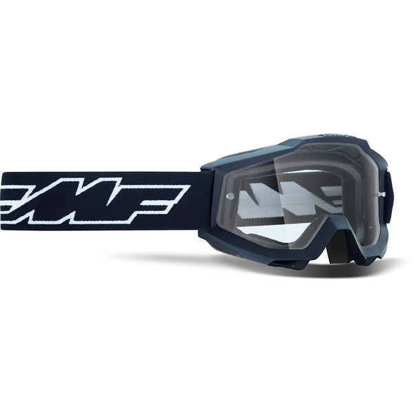 FMF Vision - Masque enfant Powerbomb Rocket Noir / Transparent
