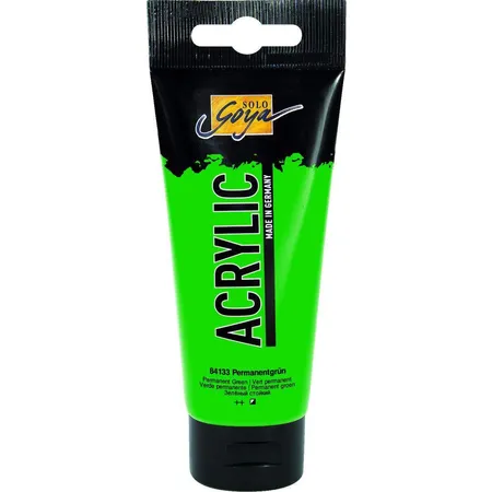 SOLO GOYA Acrylic Permanentgrün 100 ml Tube