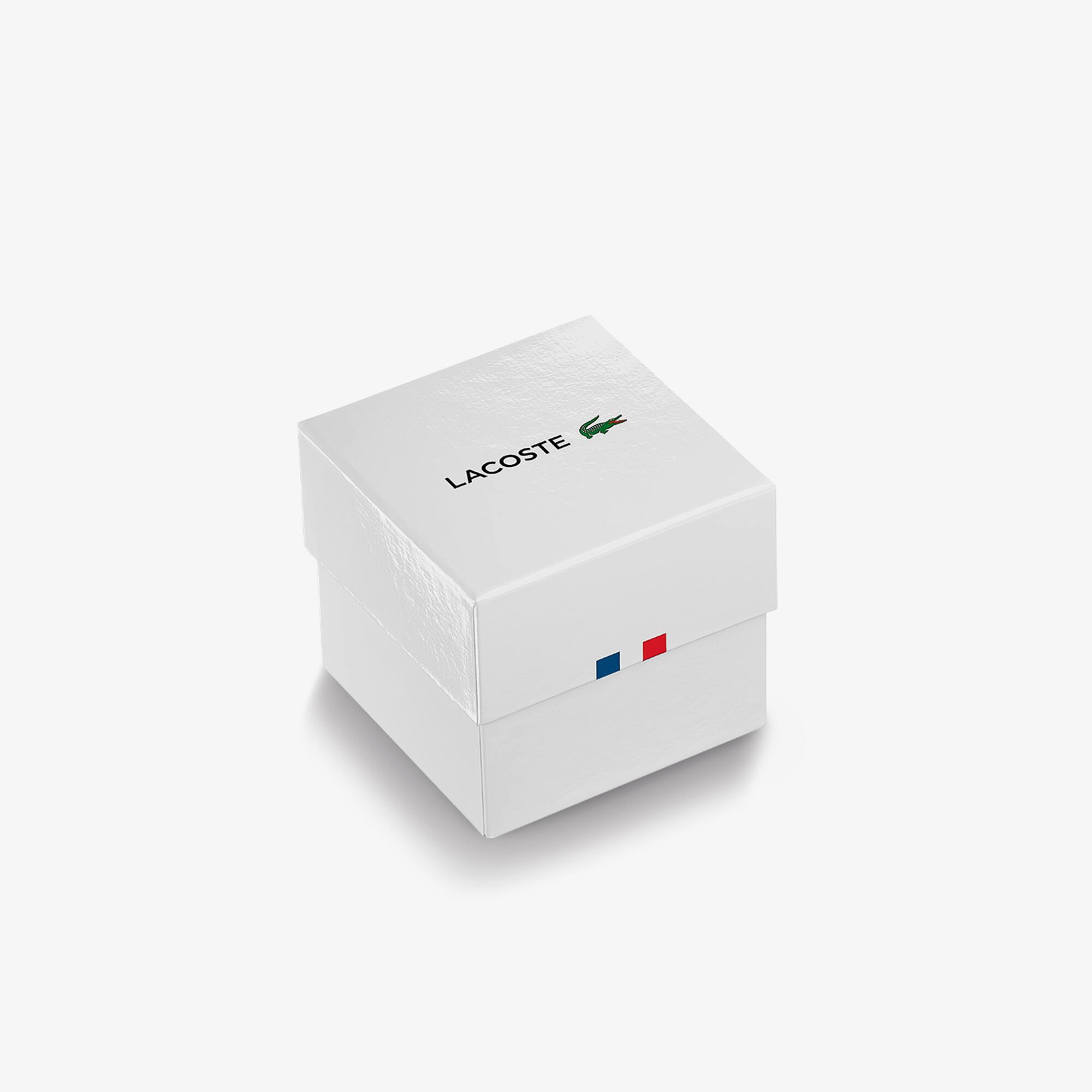 Atlanta Dreizeiger Silikon-Uhr Uhren - Weiss - Lacoste - Damen
