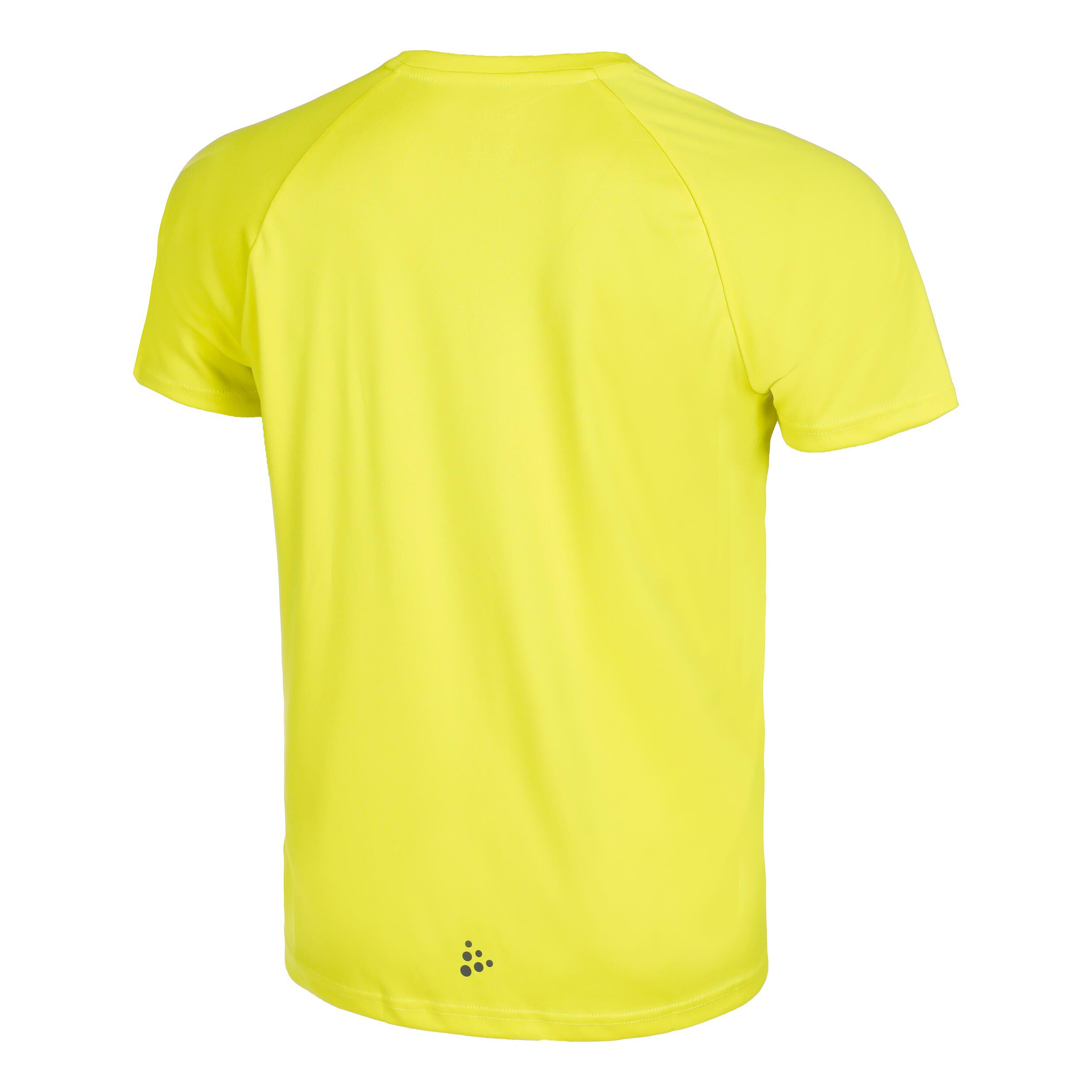 Craft Core Essence Logo Maillot De Course Hommes - Jaune