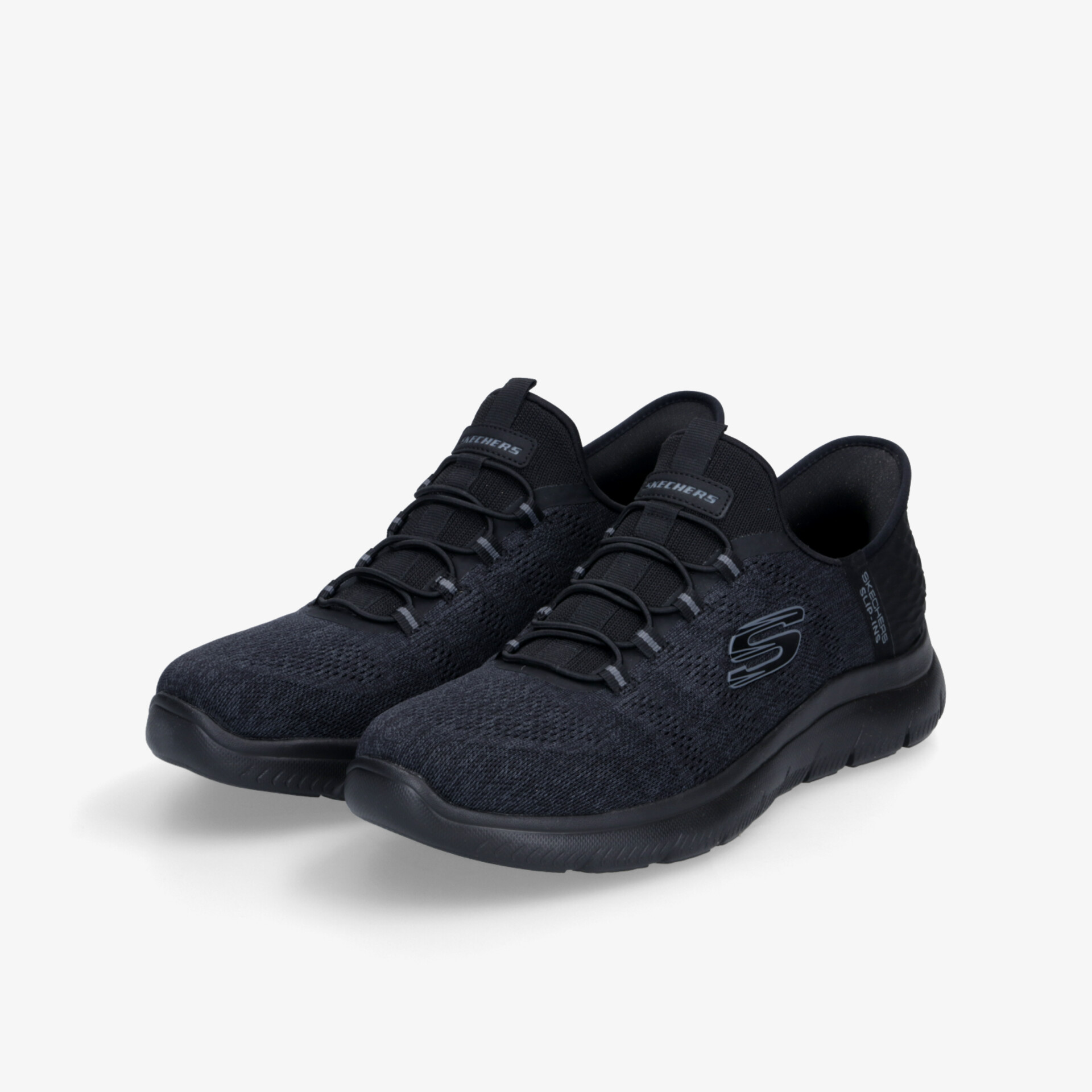 SKECHERS SUMMITS Herren Slip On schwarz