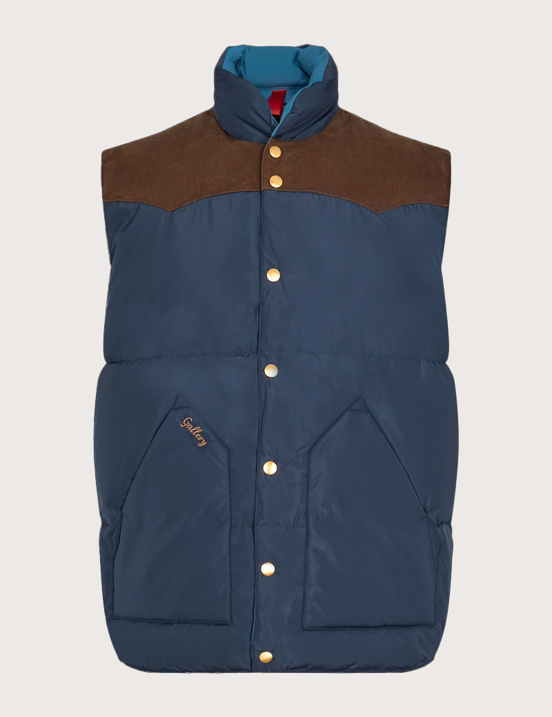 MOS MOSH DOUDOUNE SANS MANCHES HOMME BI-COLORE