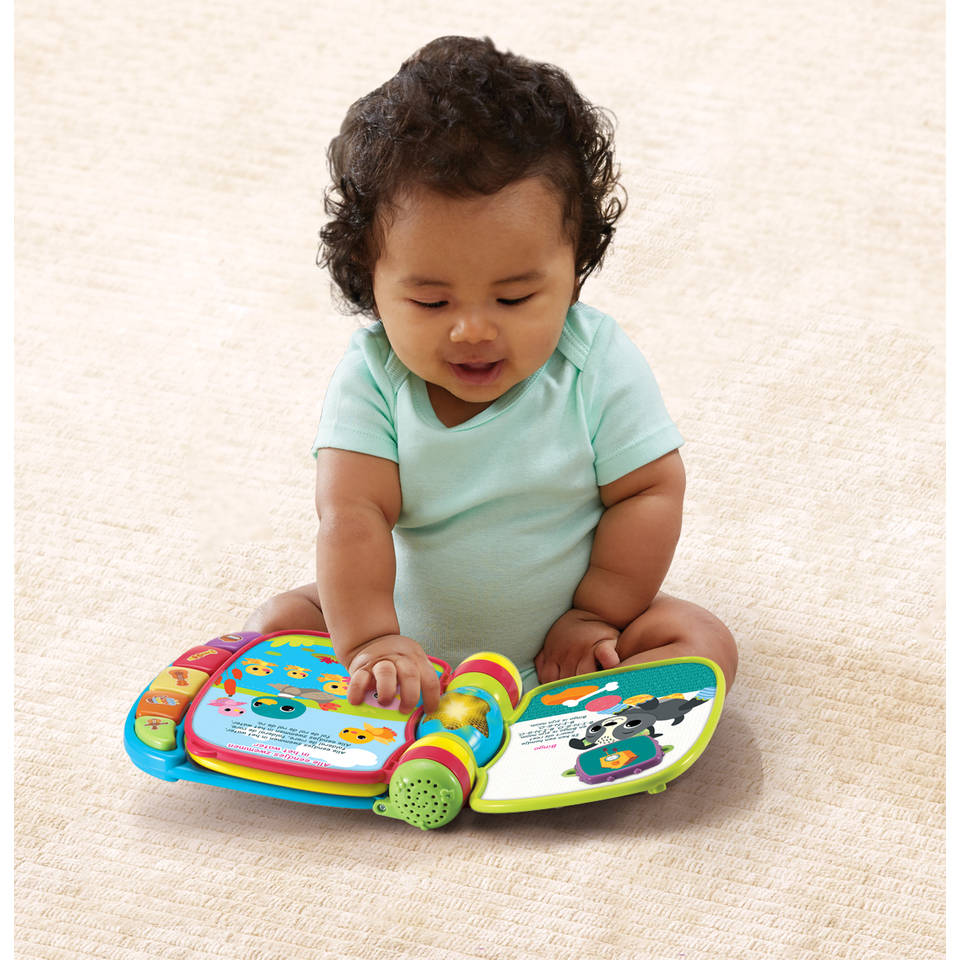VTech Baby dierenvriendjes liedjesboek - blauw
