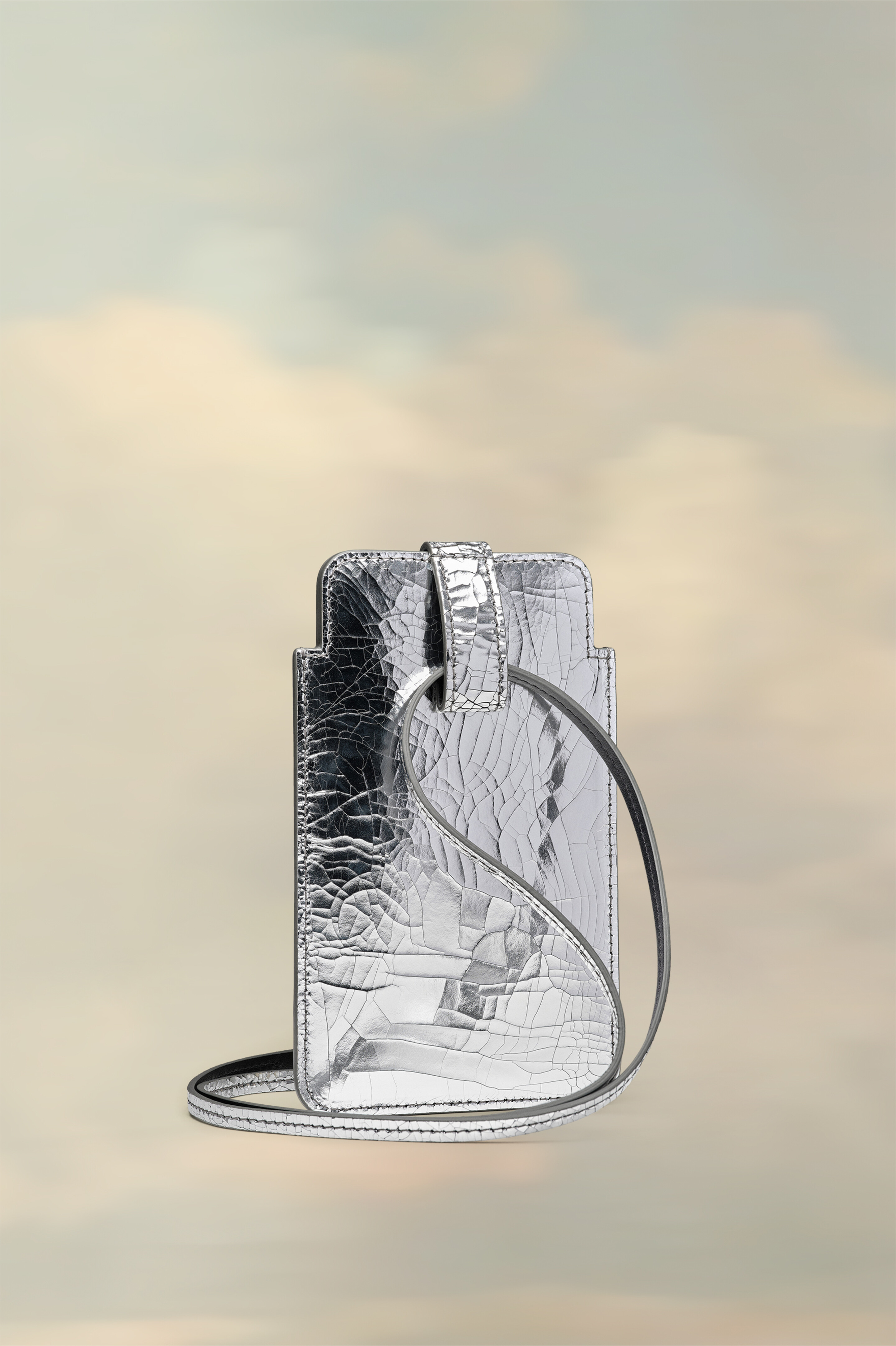 Sac pour téléphone design miroir