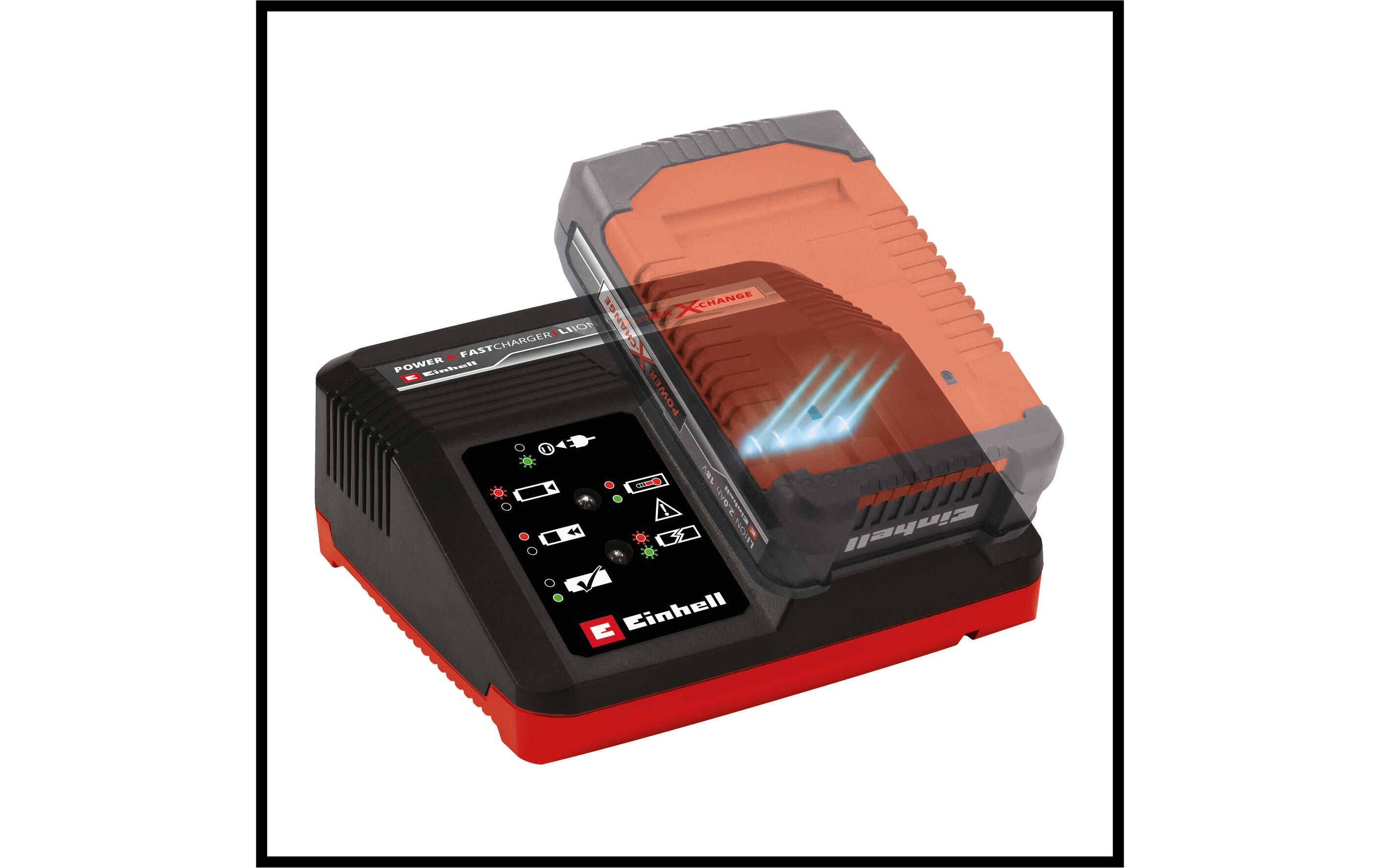 Ladegerät Power X-Fastcharger 4 A, 18 VUniversell verwendbares Schnellladegerät