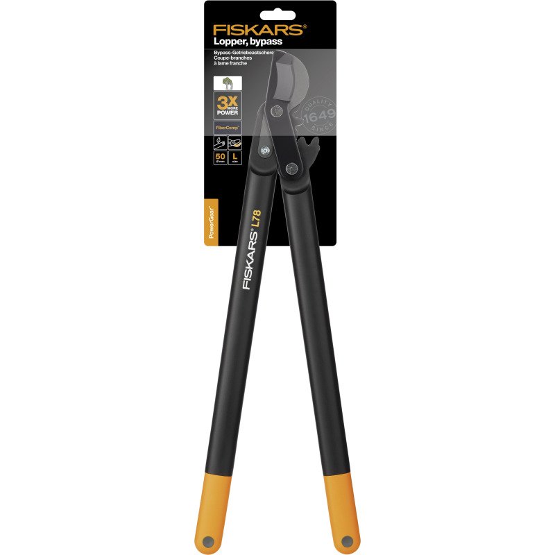 Coupe branche à crémaillère ultra léger Fiskars L78