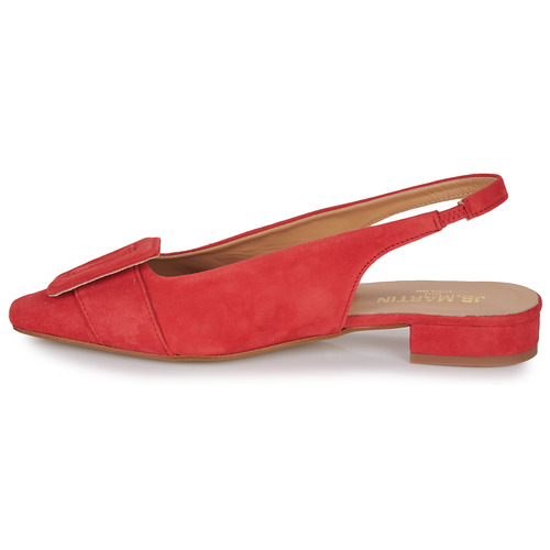 JB Martin - VARIA - CHEVRE VELOURS ROUGE