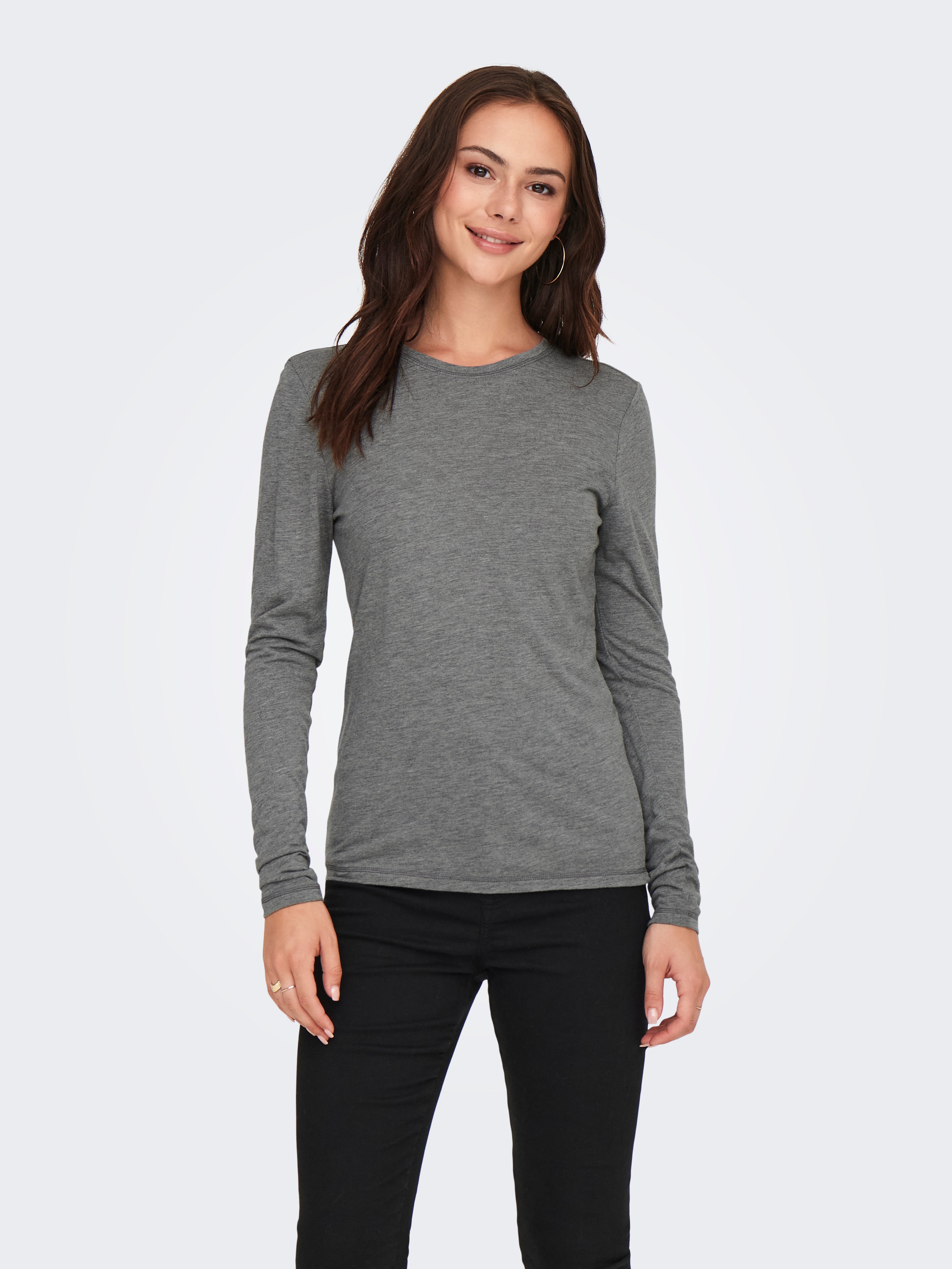 JDYSUMA Top Medium Grey Melange