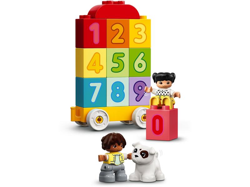 LEGO® DUPLO® Zahlenzug – Zählen lernen 10954 Zahlenzug zum Bauen, Spielen und Lernen