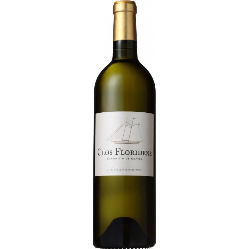 CLOS FLORIDENE Blanc 2014 - Graves Blanc - par Caisse bois de 6 bouteilles 75 cl