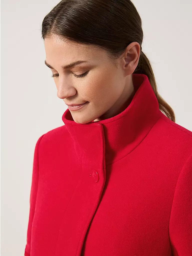 GERRY WEBER Wollmantel rot