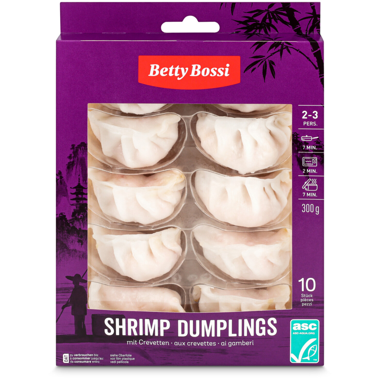 Betty Bossi Dim Sum Gyoza mit Crevetten