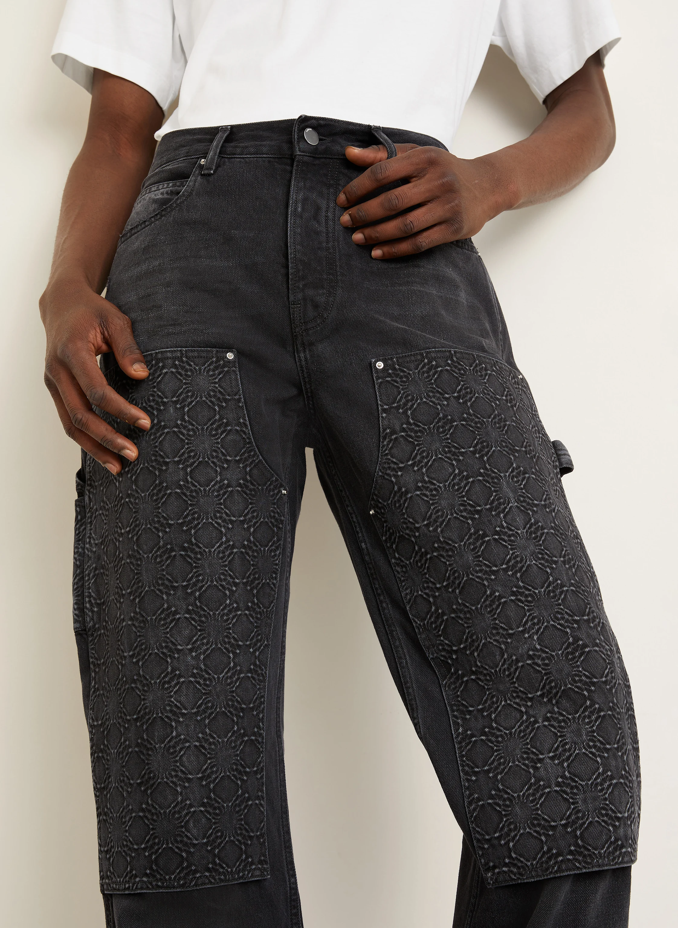 AMIRI Jeans DEBOSSED Regular Fit