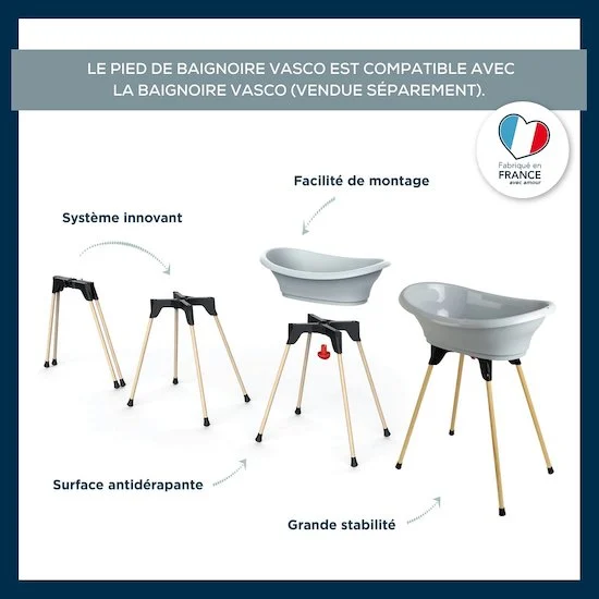 Pied de baignoire Vasco   de               Thermobaby