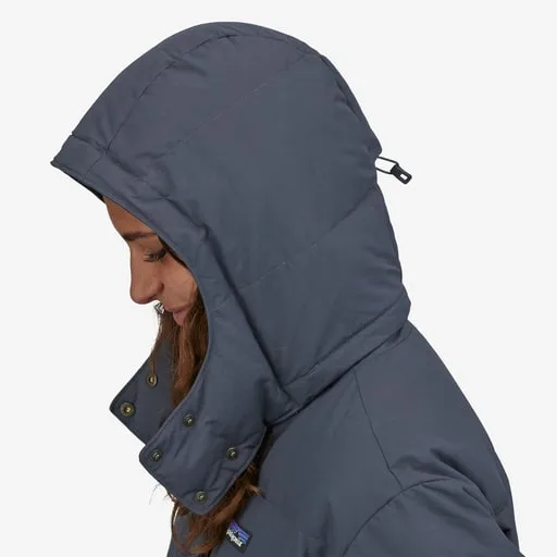 Patagonia Women's Downdrift Parka Smolder Blue