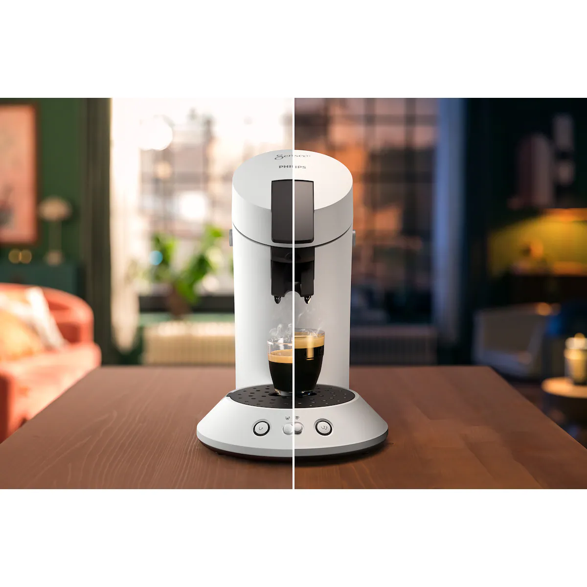 Senseo Original Plus kaffemaskin CSA210/11 (hvit)