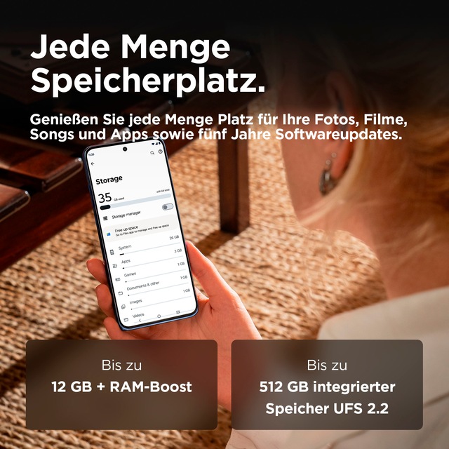 Motorola Smartphone »edge50 neo 256 GB« PANTONE® Mocha Mousse