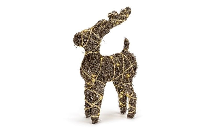 Natural reindeer, 37 WarmweissLED Dekoration