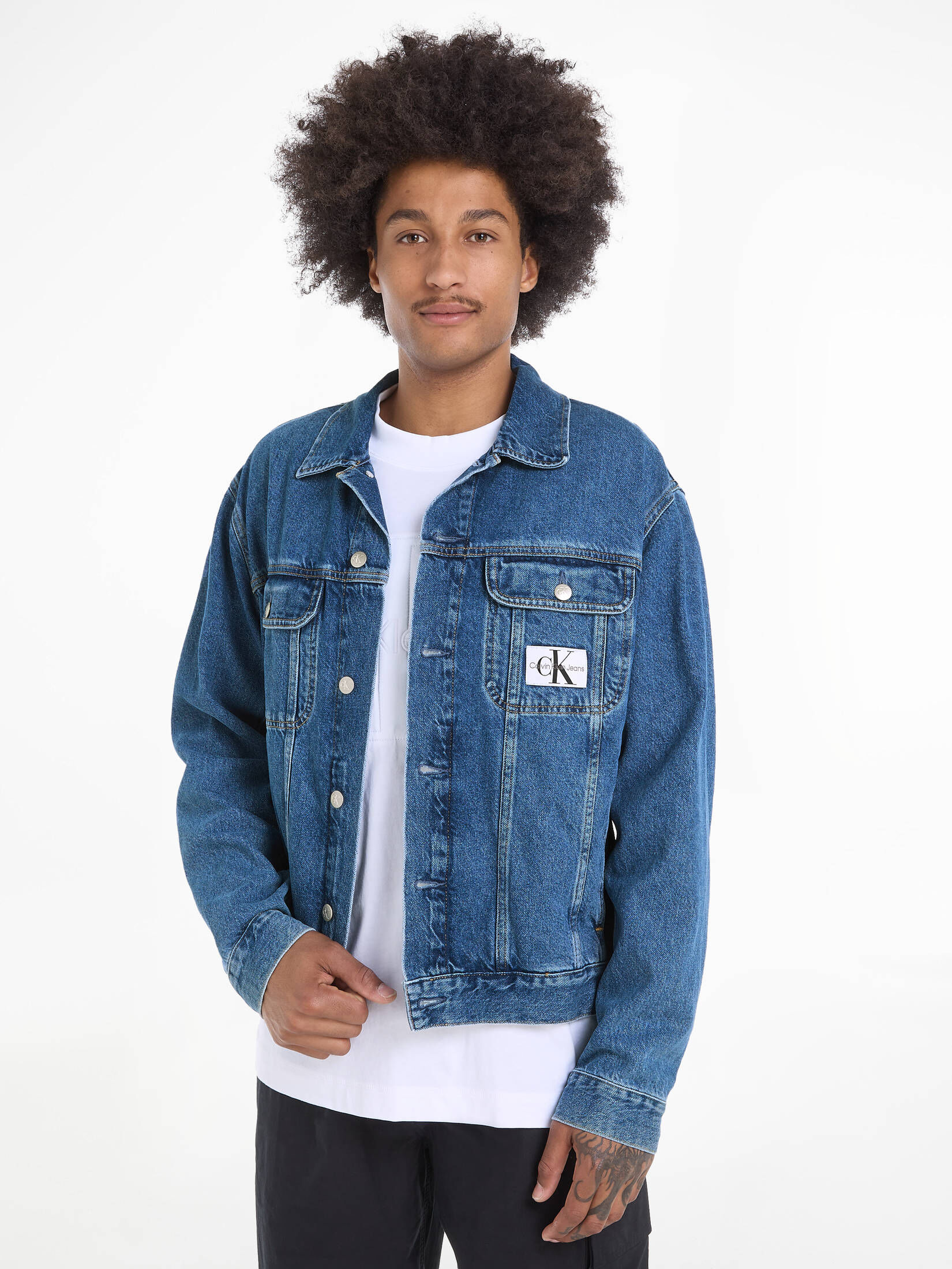 CALVIN KLEIN JEANS| Herren Jeansjacke REGULAR 90S DENIM JACKET