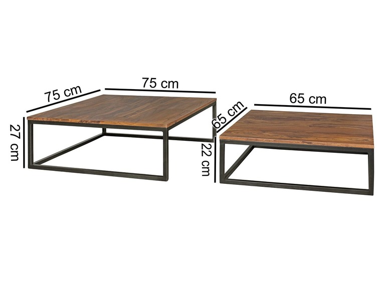 Salontafel Akola, 2 stuks