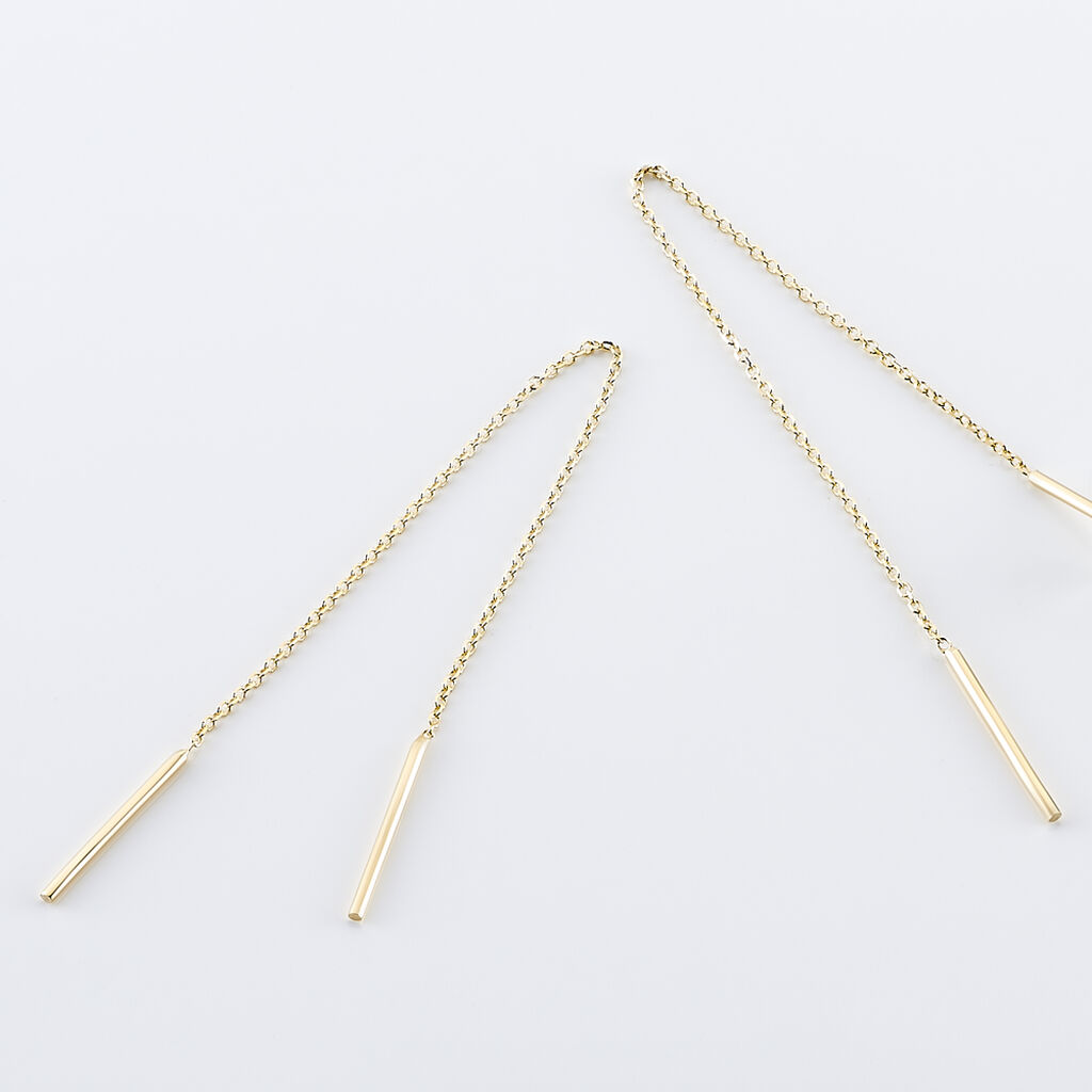 Boucles D'oreilles Pendantes Chloee Or Jaune