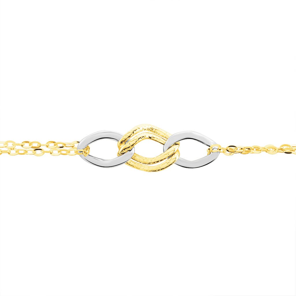 Bracelet Louisa Or Bicolore