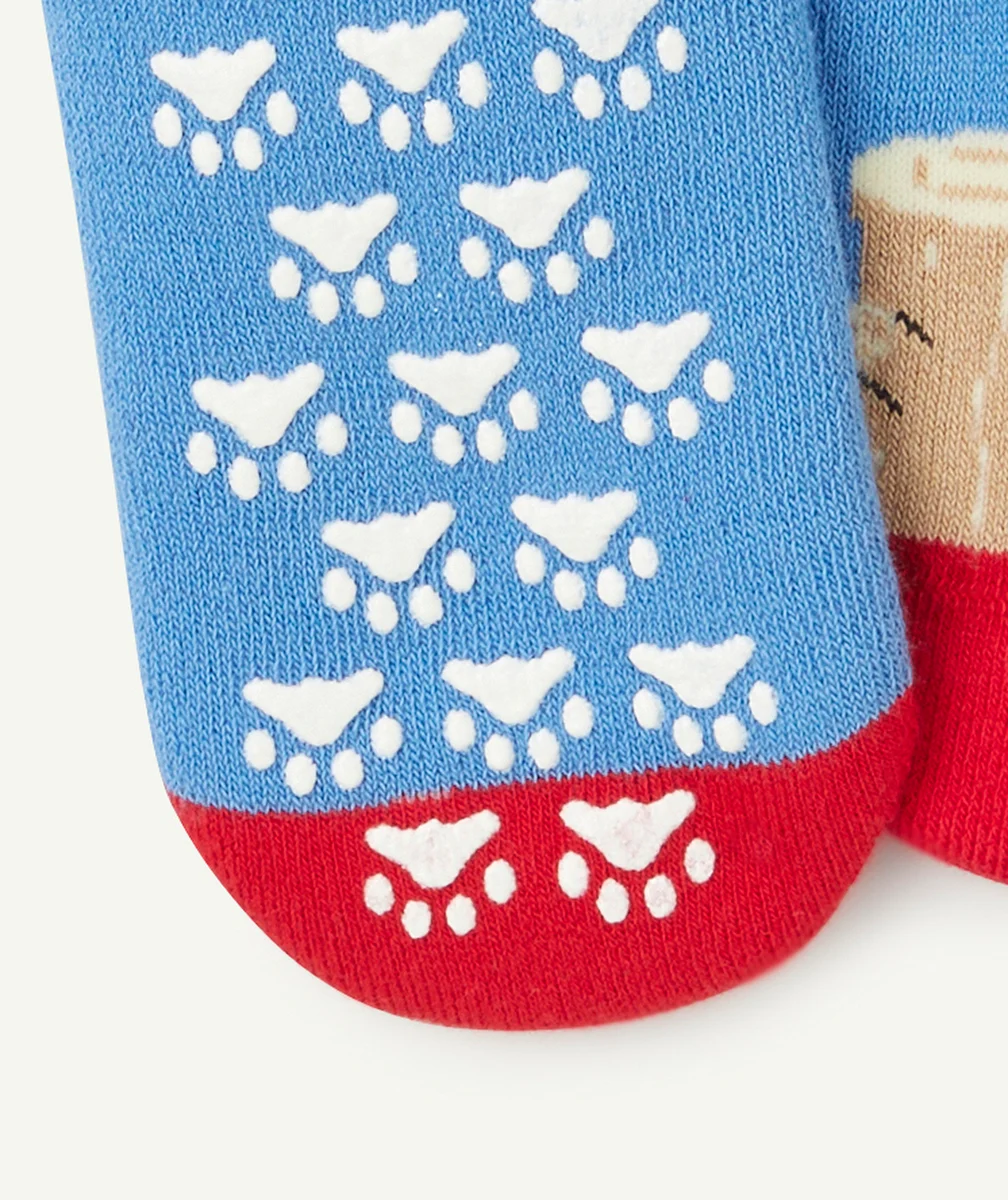 JIMMY LIONPAIRE DE CHAUSSETTES ANTIDÉRAPANTES THÈME PINOCCHIO