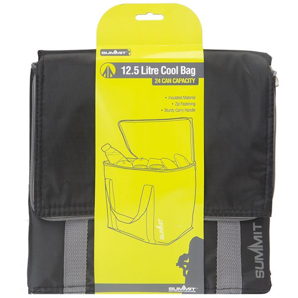 Kühltasche Classic 12.5L Grau/Schwarz