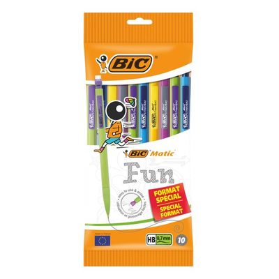 BIC Matic Combos - Pack de 10 porte mines - HB - 0,7 mm